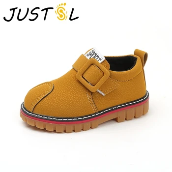 

JUSTSL Baby Boys Girls Snow Shoes Autumn Winter Kids Plus Cotton Non-Slip Boots Soft Bottom Children Shoes