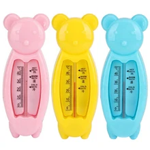 Милый медведь водный термометр Детский термометр для ванны игрушки для мальчиков и девочек с рисунками из мультфильмов Температура купальный Товары для детей