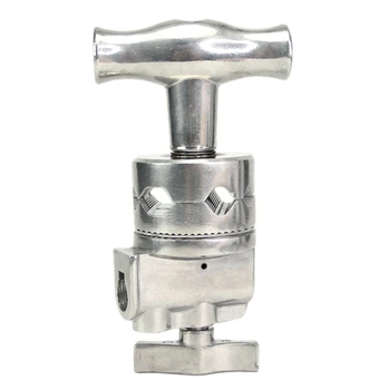 

ABHU-Multi Functional Metal Heavy Duty Grip Head C-Type Photography Magic Head Turntable Mounting Adapter for Light Stand