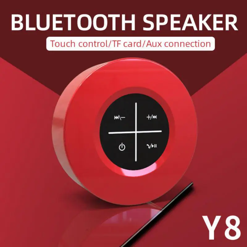 Y8 портативный Bluetooth динамик беспроводной сабвуфер громкой связи громкий динамик с микрофоном