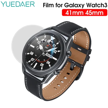 

YUEDAER 5pcs film for Samsung Galaxy 3 41mm 45mm Smartwatch Screen Protector for Galaxy Watch3 9H Premium Tempered Glass cover