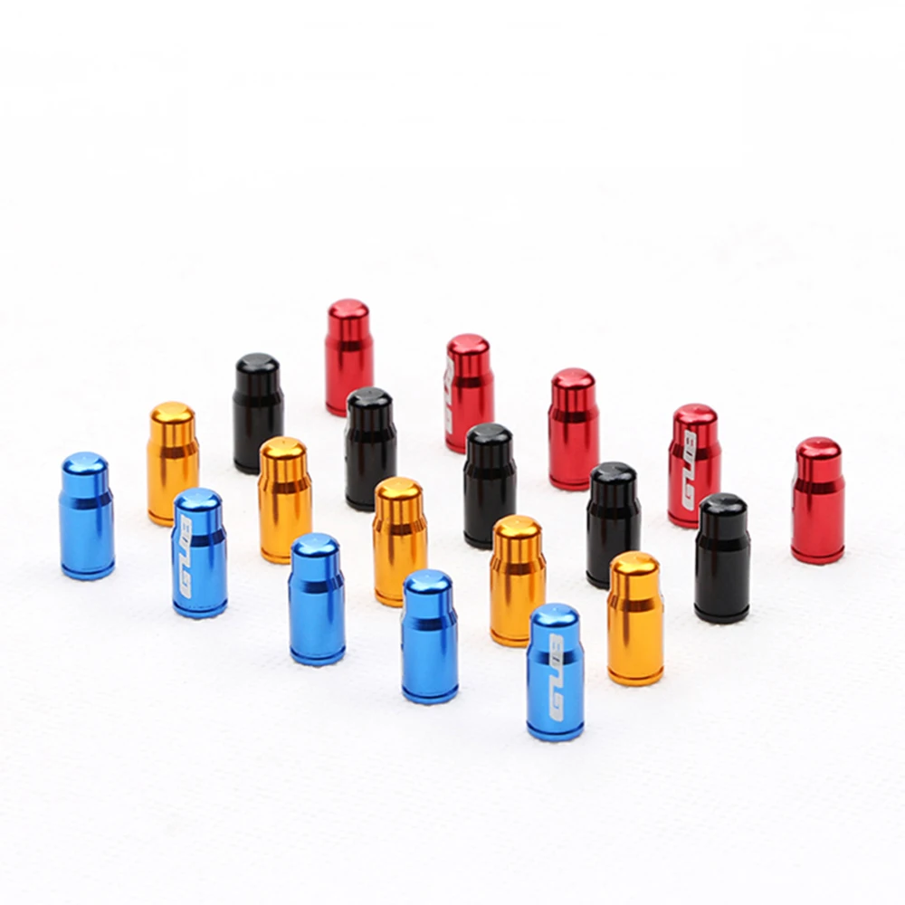 4pcs Aluminum Bicycle Tire Valve Cap Ultralight Mountain Road Bike Tyre Cap Schrader/Presta Tire Valve Protector MTB Accessories 6