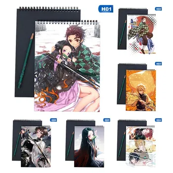 

Anime Demon Slayer: Kimetsu No Yaiba Kamado Nezuko Notebook Student Memorial Gift Diary Birthday gift Notepad