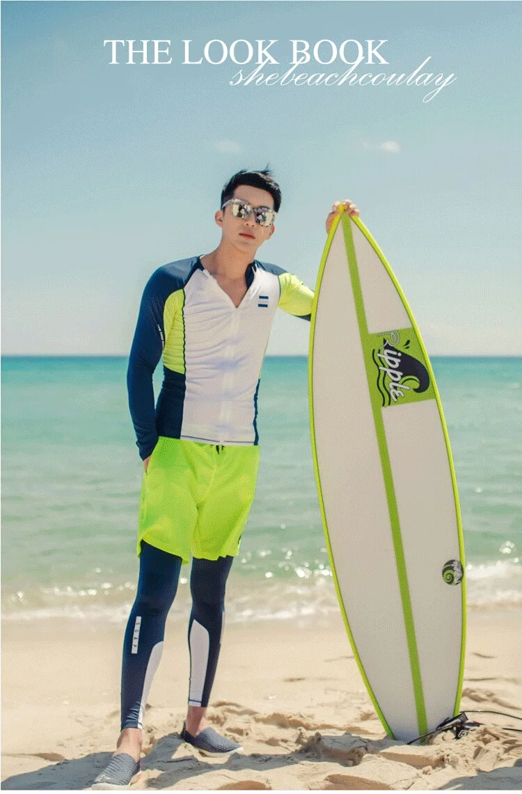 South Korea Diving Suit Women's Split Type Couples Set Long Sleeve Trousers Jellyfish Clothing Surfing Snorkeling Suit Men's Sun