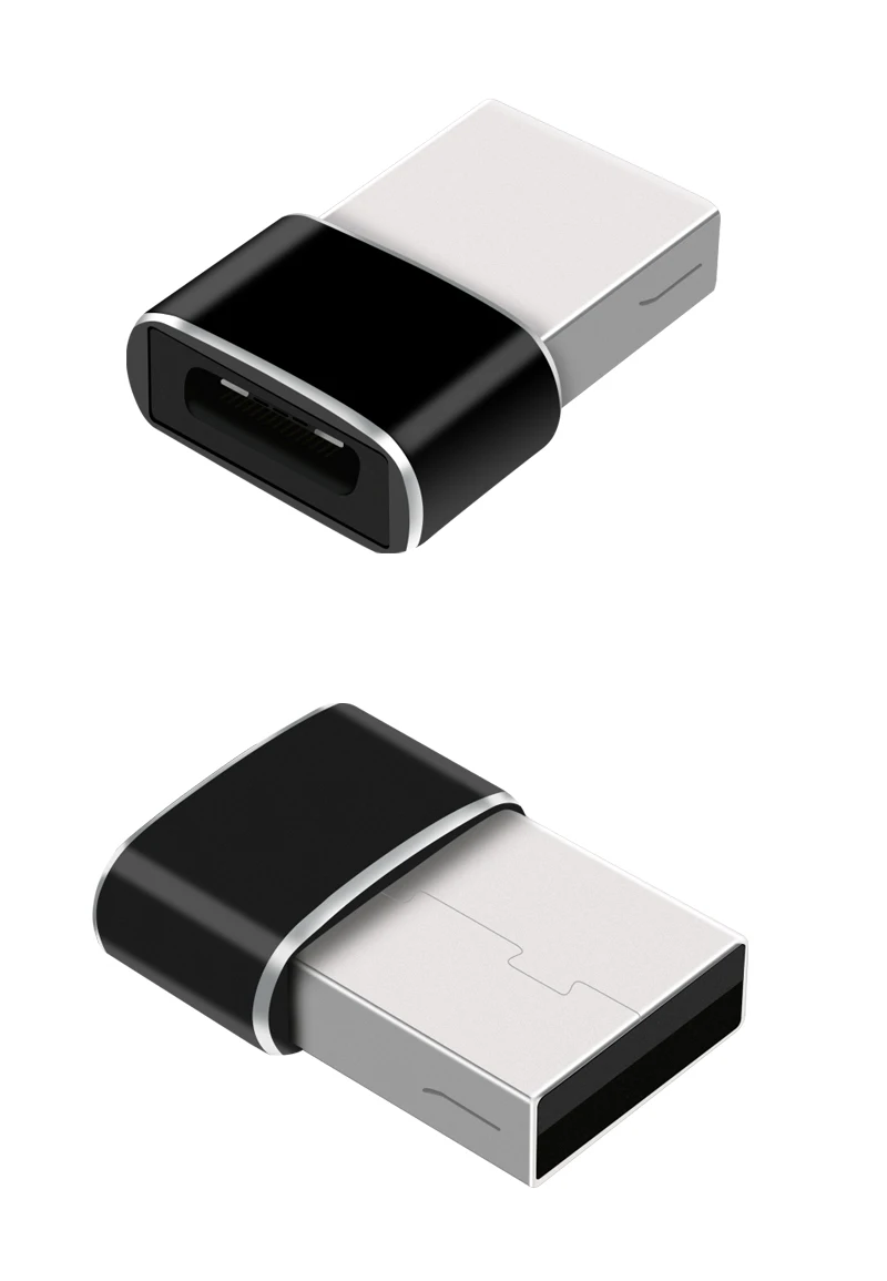 USB Male To Type-C Female Cable Converters Mobile Phone Adapter Micro USB To Type C Adapter Microusb Connector For Phone Tablet