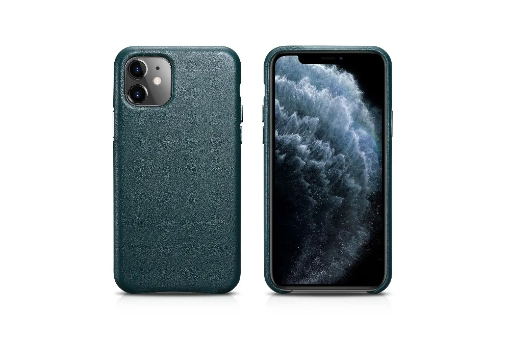 Icarer чехол из натуральной кожи для iPhone 11 11 Pro Роскошный деловой чехол ультра тонкий чехол для телефона для iPhone 11 Pro