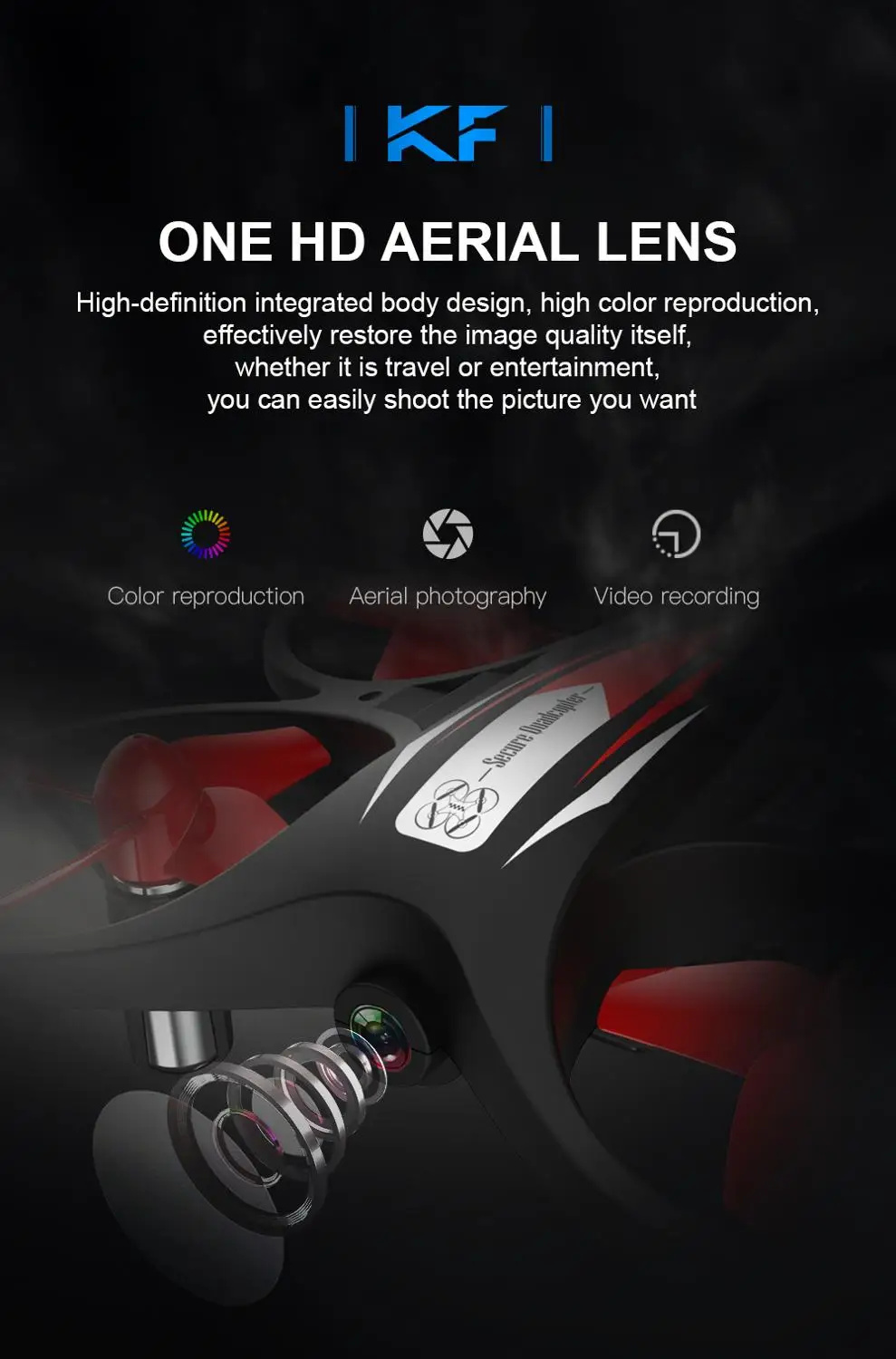 KF608 Mini RC Drone with 720P wifi Camera Quadcopter Altitude Hold Headless Mode 3D Roll Speed Switch Mini RC Quadcopter Toys