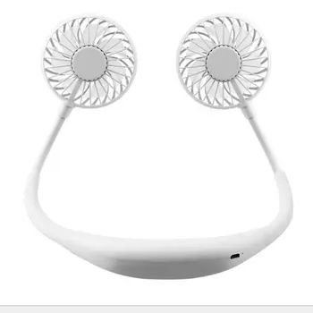 

Creative Fan Hanging Neck Fan Portable Lazy Charging Small Fan Wearable Mini Hanging Neck Sports Fan With Aroma