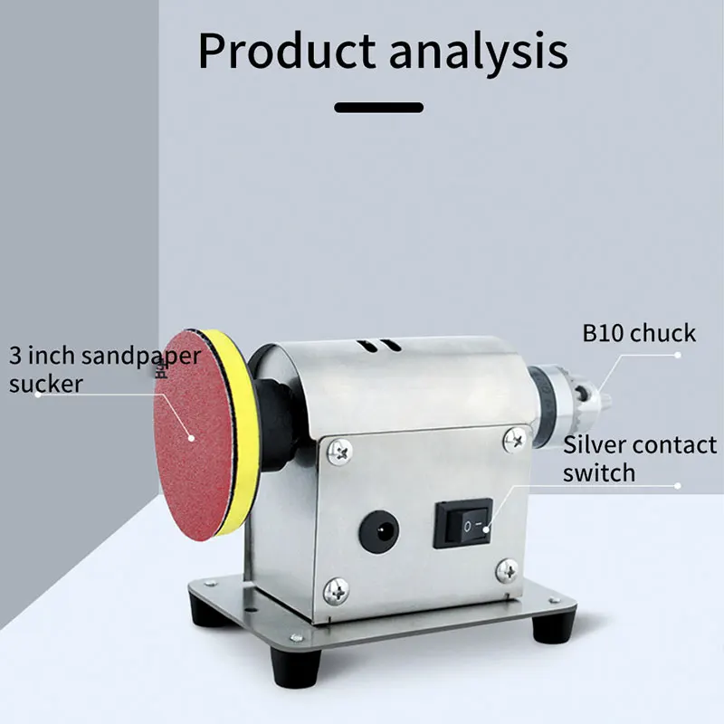 Polishing Machine Resin Polishing Kit, Jewelry Polisher Sander W