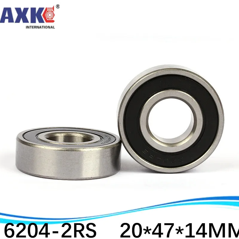 

100pcs free shipping SUS440C environmental corrosion resistant stainless steel bearings (Rubber seal cover) S6204-2RS 20*47*14mm