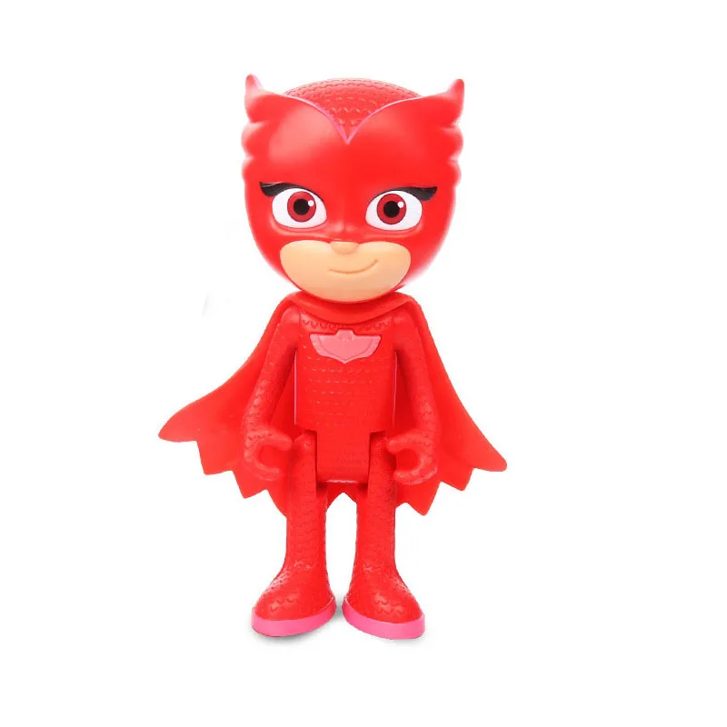 Pj маска мультяшная фигурка Juguete Catboy Owlette Gekko Кнопка излучает звук свет PJ Маски фигурки подарок на день рождения игрушки для детей S32 - Цвет: B NO BOX