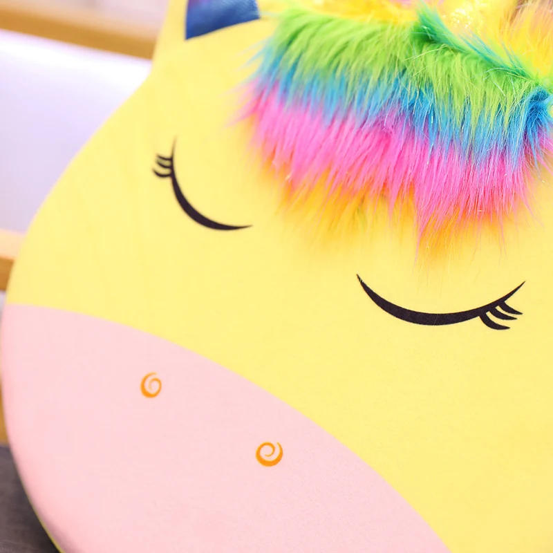 Rainbow Unicorn Plush Cushion