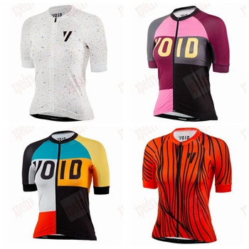 

Brand Void cycling Jersey women 2020 New style Coolmax riding bicycle shirts Team racing short sleeve bike Jersey fast shipping