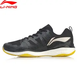Li-Ning/Мужская профессиональная обувь для бадминтона с изображением орла; Легкая спортивная обувь с подкладкой из углеродного волокна;