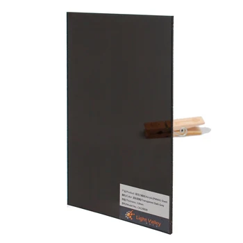 

Acrylic/PMMA Cast Transparent/Tinted Color Sheets 3.0mm for Jewelries, Crafts, Art Works, Decoration - Black (531)