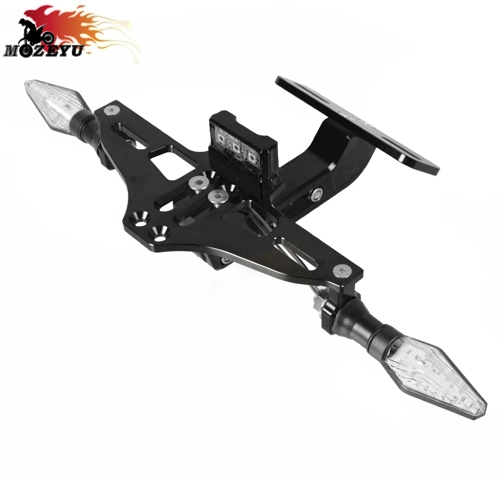 Для YAMAHA TMAX 500 530 2001 2017 2015 SX/DX 2018 2019 кронштейн для номерного знака мотоцикла Holde