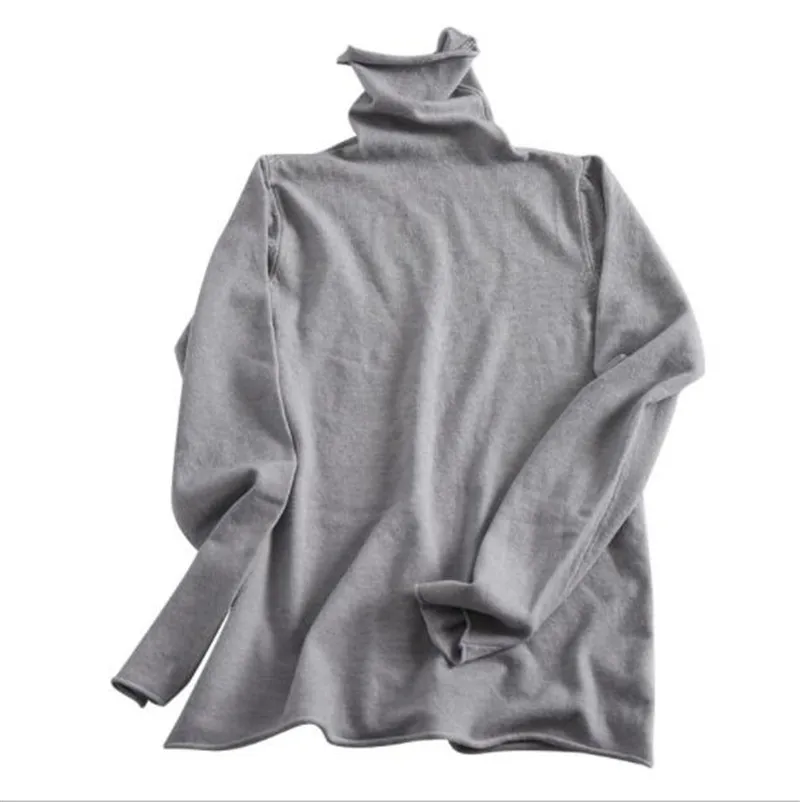 Модный женский свитер новинка 2019 осенне-зимний теплый пуловер с высоким воротом