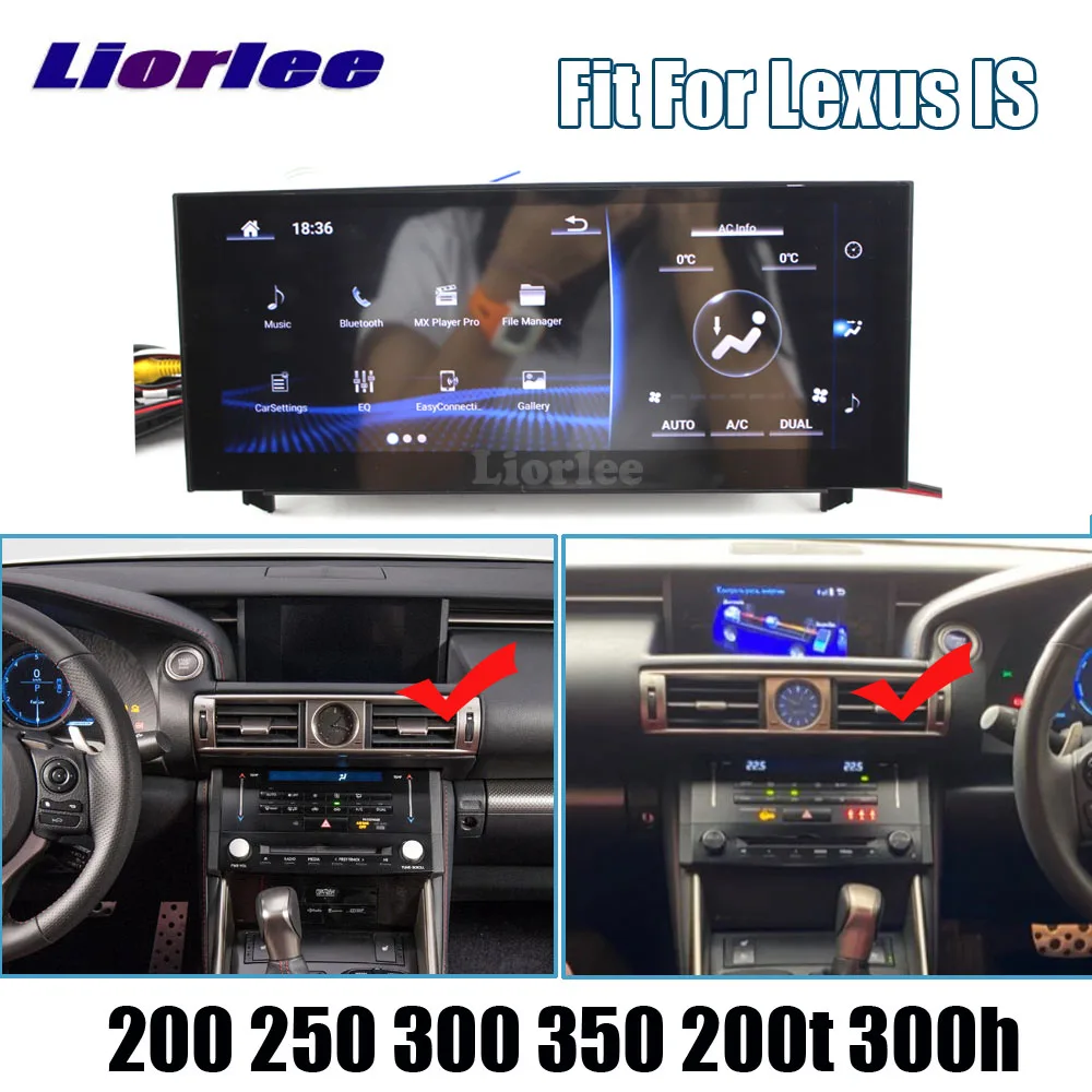 Автомобильный GPS мультимедийный плеер для Lexus IS 200/250/300/350/200T/300h 2013 2018 Android Радио