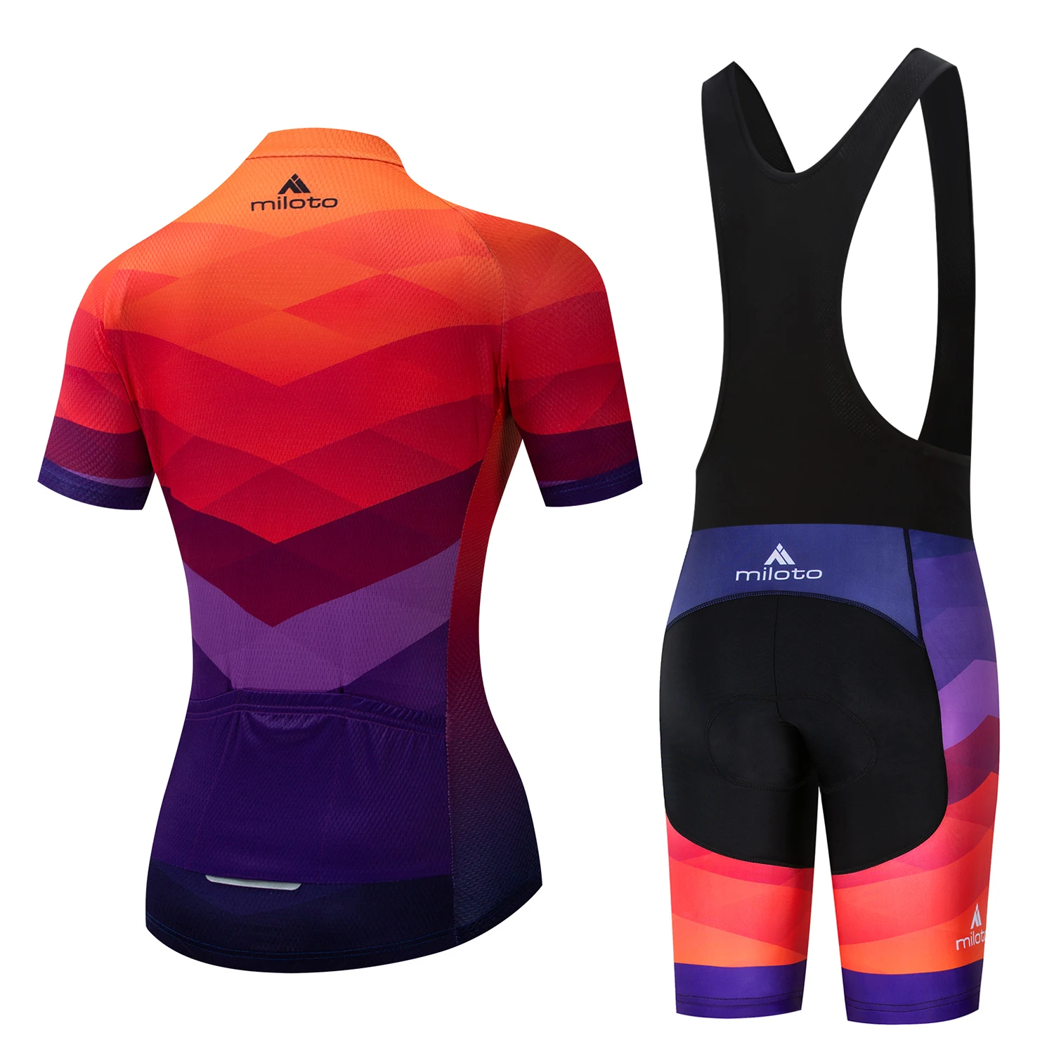 2020 Women's Cycling Jersey Set Summer Ladies Cycling Clothing Girl's Bicycle Bib Shorts Bike Clothes MTB Pants Suit Sport Wear