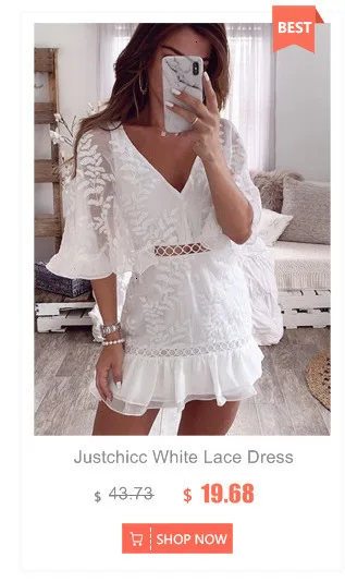 Justchicc Летнее белое платье с кисточками женское кружевное сексуальное платье с открытой спиной и открытыми плечами облегающее платье для вечеринок Элегантное открытое платье Vestidos