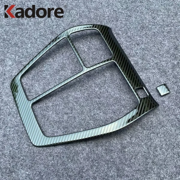 Stainless Steel 2 Для Toyota RAV4 RAV 4 аксессуары для интерьера из углеродного волокна панельная Накладка для коробки передач украшение автомобиля отделка автомобиля Стайлинг - Название цвета: Stainless Steel 2