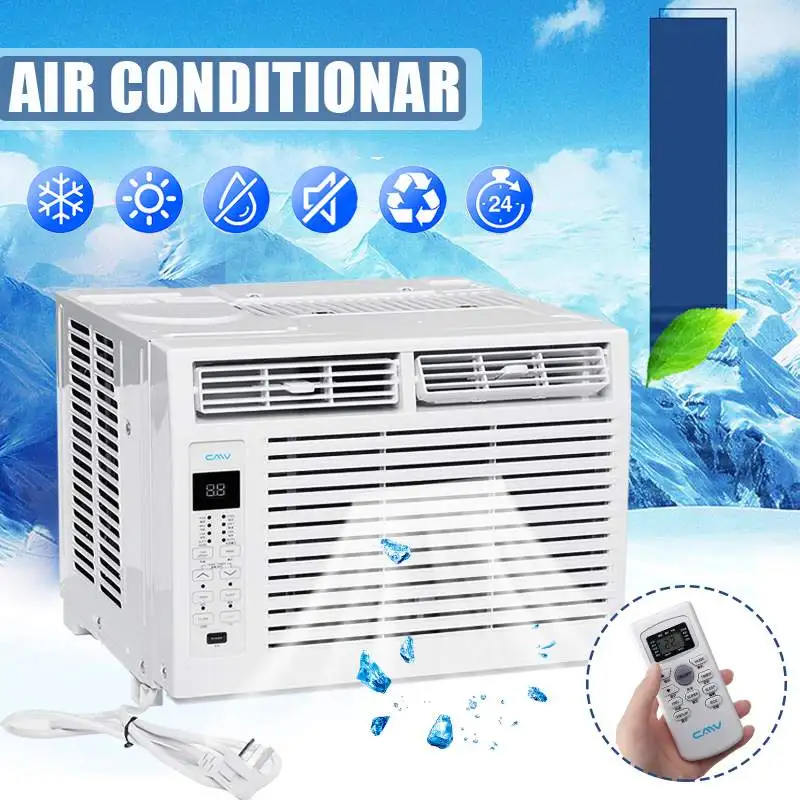 

AC200V Desktop air conditioner 2500W 24-hour timer Cold With remote control LED control panel 9000BTU Pet air conditione 50Hz