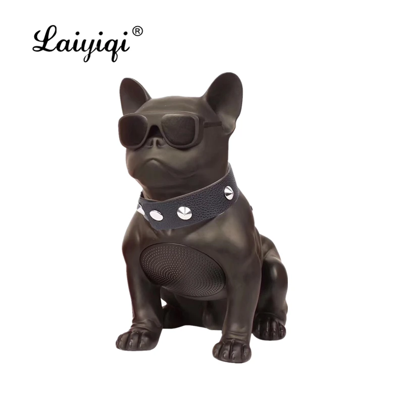 bulldog shaped speaker