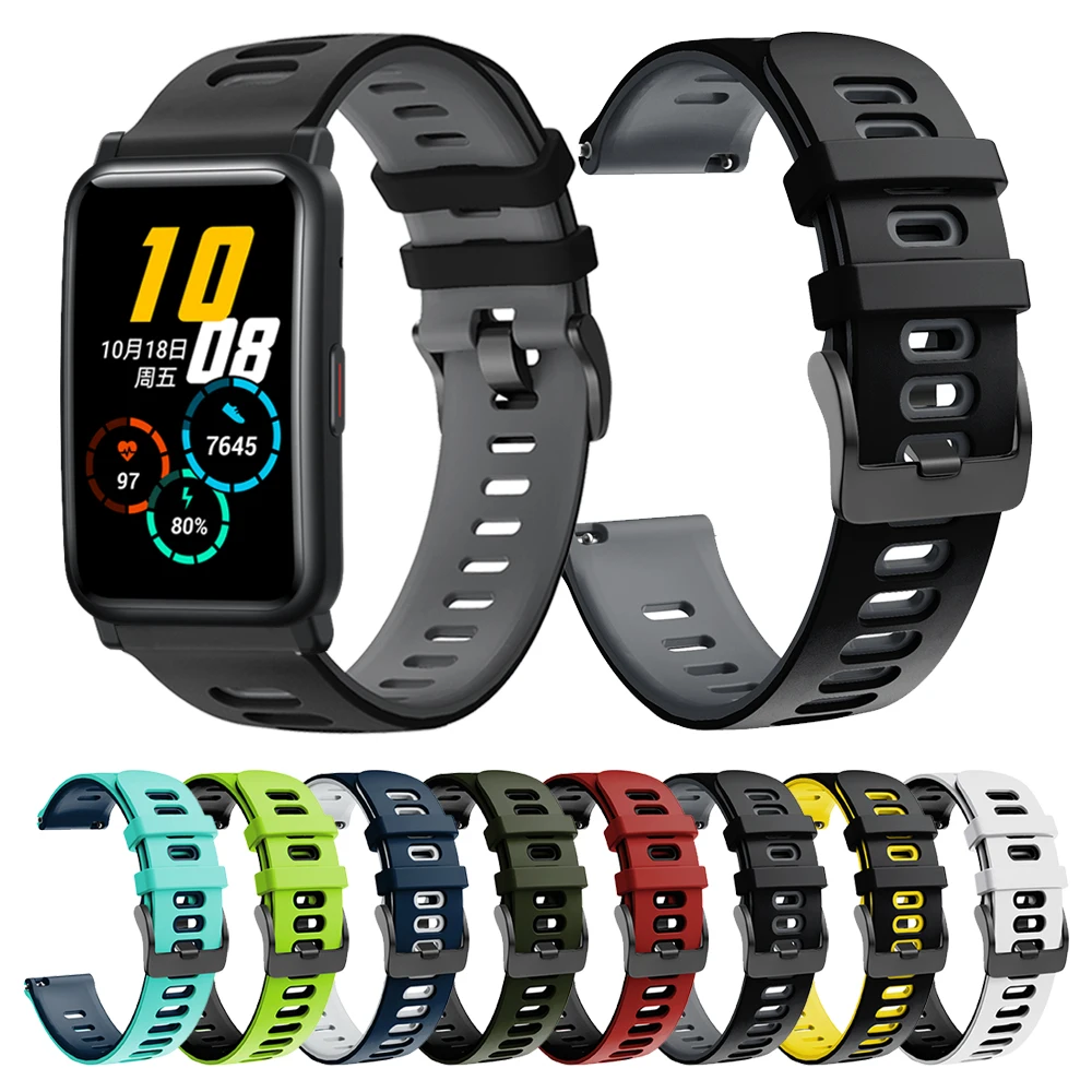 

EasyFit Wrist Strap For HONOR Watch Band HONOR ES Smartwatch Silicone Watchband Bracelet Replaceable accessories