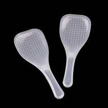 2pcs Special Kitchen Tool Non Stick ABS Rice Spoon Kitchen Spoons Soup Ladle Tableware Dinnerware Rice Cooker