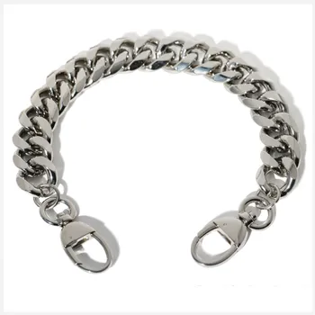 

Aluminum Chains Shoulder Straps for Small Handbags Purses Bags Strap Replacement DIY Handle obag hanger Chains Drop ship