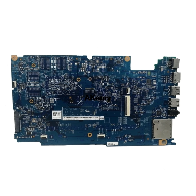 Akemy 12311-1 I5-4200/4210U для DELL INSPIRON 15 7537 15R 7537 Материнская плата ноутбука KJ7NX 0K58JN K58JN ПРБ: KWC14