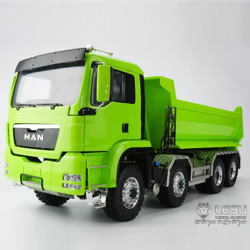 man tgs 8x8 dump truck rc