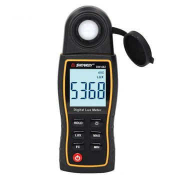 

SNDWAY SW-582 Handheld Luxmeter Digital Light Meter For Photography Illuminance Meter Portable Lux Meter Spectrometer