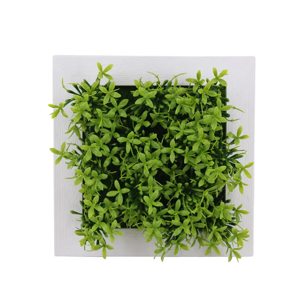 7A Pastic Flower Frames имитация 3D растения настенные Висячие офисные креативные растения фоторамка украшение дома книжный магазин - Цвет: 7A