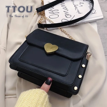

Fashion Chain Small Bag Woman Messenger Bag 2020 Small Square Bag Retro Ladies Office Solid High Quality Design Crossbody Bag