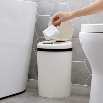 

Automatic sensing garbage can home living room bedroom smart electric garbage can kitchen toilet LM518936py