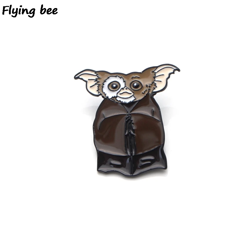 20 шт./лот Flyingbee Gremlins Косплей Эмаль Булавка для одежды сумки значок для рюкзака Брошь Личность рубашка нагрудные булавки X0189 - Цвет: 3