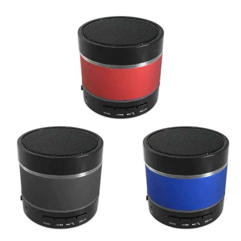 Беспроводной Bluetooth динамик мощный металлический громкий стерео Карманный сабвуфер Orator