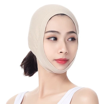 

1Pcs Facial Massage Face-lifting Instrument Double Chin Lifting Firming Breathable Sleep Face-lifting Mask Face-lifting Bandage