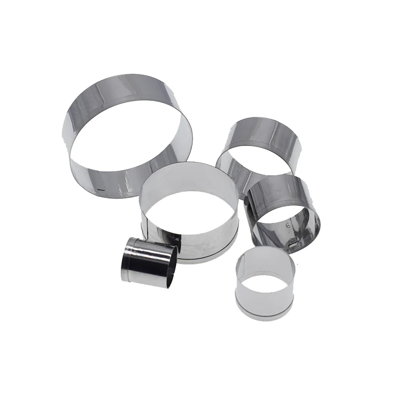 2-5mm Round Polymer Clay Cutters Stainless Steel Cutting Mold for DIY Jewelry Earring Pottery Ceramic Tool Craft Supplies Kit