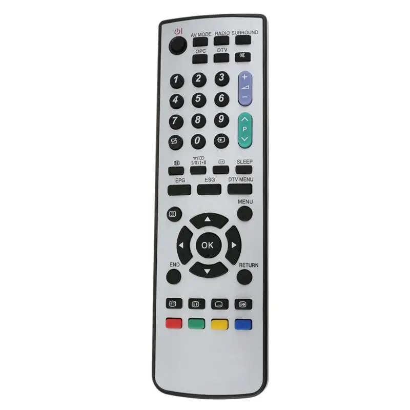 

ALLOYSEED Portable Remote Control Replacement for SHARP GA520WJSA GA531WJSA GA591WJSA Universal TV Remote Controller For SHARP