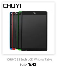 CHUYI 10 дюймов ЖК-планшет для письма электронные цифровые графические планшеты почерк Pad ультра тонкий детский блокнот для рисования