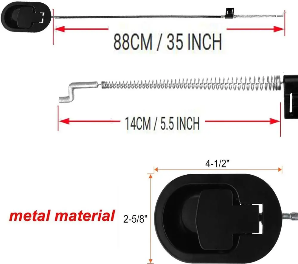 Recliner Handle Replacement Cable Parts Sturdy Release Pull Compatible  Durable Recliner Replacement Parts For Chairrecliner - Furniture Accessories  - AliExpress