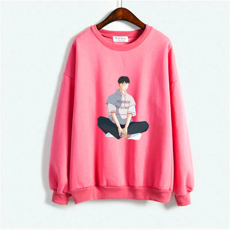 

Oversize Hoodies Men Hoodie Women Sweatshirt Tops Autumn 2019 Winter Casual Character Boy Plus Size Blue Streetwear Mens Clothes