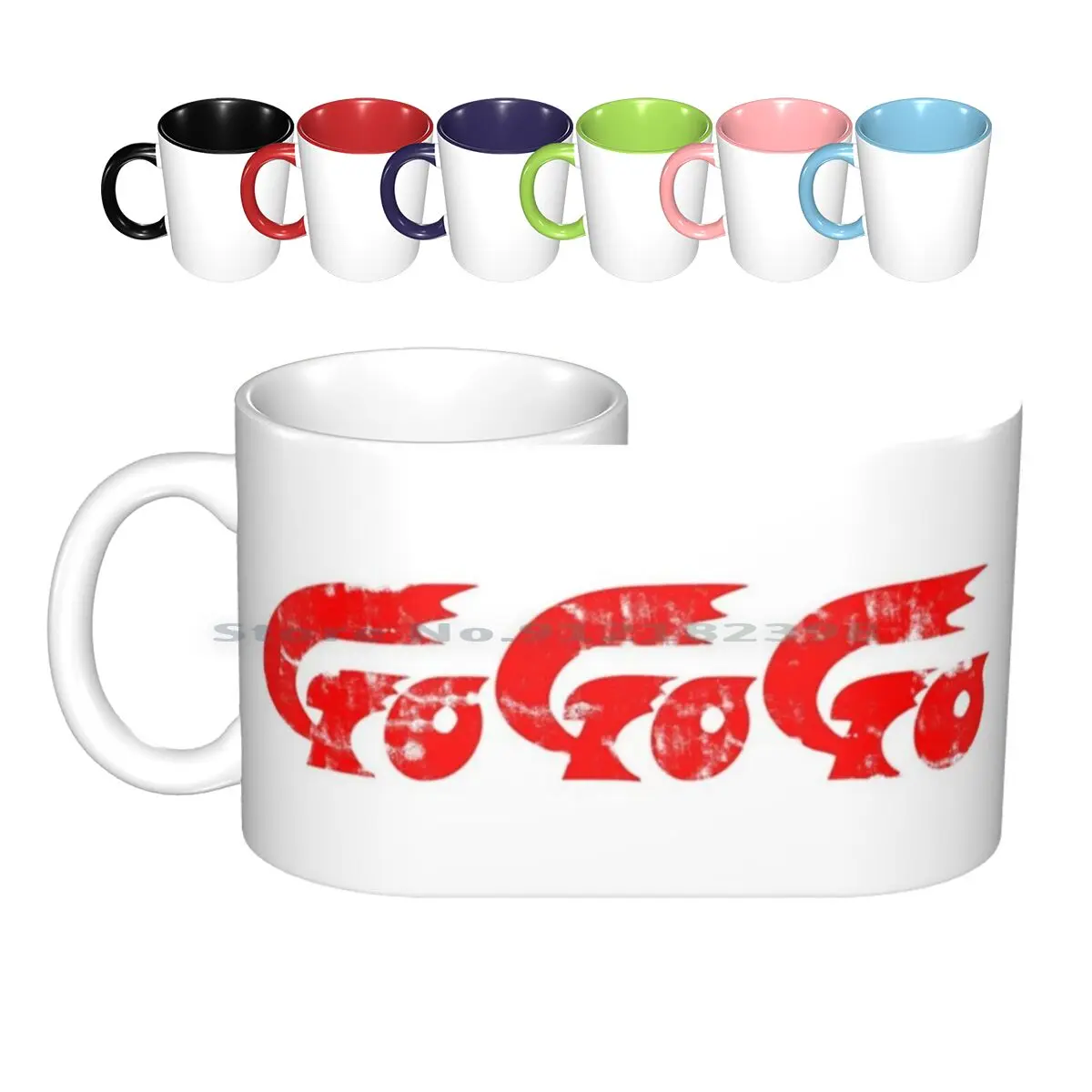 Go Go Go Tazze In Ceramica Tazze Da Caffè Tazza Da Tè Al Latte Go X Racer X Mach 5 Mach Five Mifune Anime Racing Car Chiim Chiim Cartoon Mach