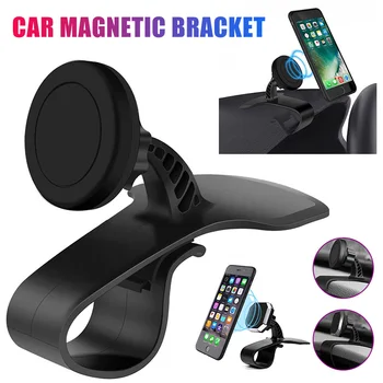 

Car Phone Holder Vehicle Bracket Magnetic Instrument Panel GPS Holder for Smartphone NJ88