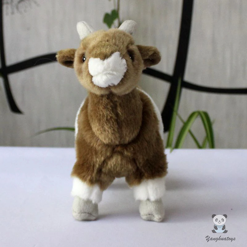 Милые нубийские куклы ibex, мягкие плюшевые игрушки-животные, настоящая жизнь, Капра ibex, нубиана, кукла, украшение
