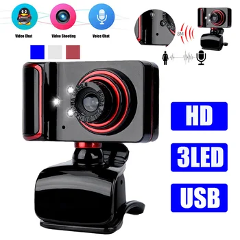 

Hd Webcam USB2.0 Computer Network Live Camera Network Camera Free Drive USB Cam Camera With Mic Web Camera for Computer
