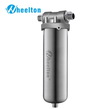 

Wheelton SUS304 Wholehouse Pre Water Filter Filter Sediment Rust Protect Home Water 8000L/H Enough for Coffee Shop Freeshipping