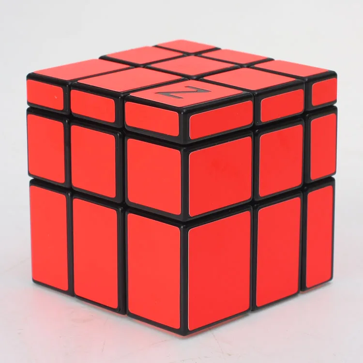 Новинка, зеркальный кубик Z, головоломка 3x3x3, много ярких цветов, закручивающаяся головоломка, Cubo Magico, развивающие игрушки для взрослых детей - Цвет: orange red